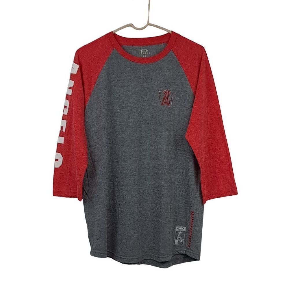Oakley Mens Slugger Raglan Tee NWT